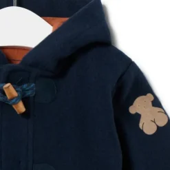 Abrigo con capucha Blue azul marino^TOUS Discount