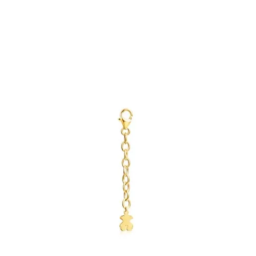 Alargador de pulsera con baño de oro 18 kt sobre plata Basics^TOUS Hot