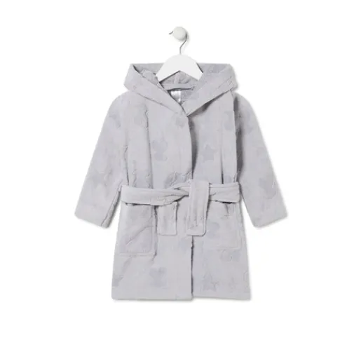 Albornoz de rizo Rus MS Gris^TOUS Clearance