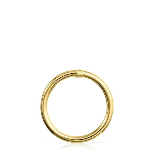 Anilla grande de oro Hold^TOUS Outlet