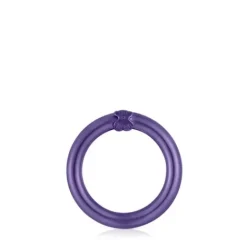Anilla mediana de en color morado Hold^TOUS Best