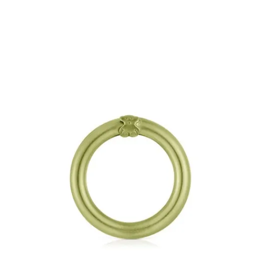 Anilla mediana de en color verde Hold^TOUS Online