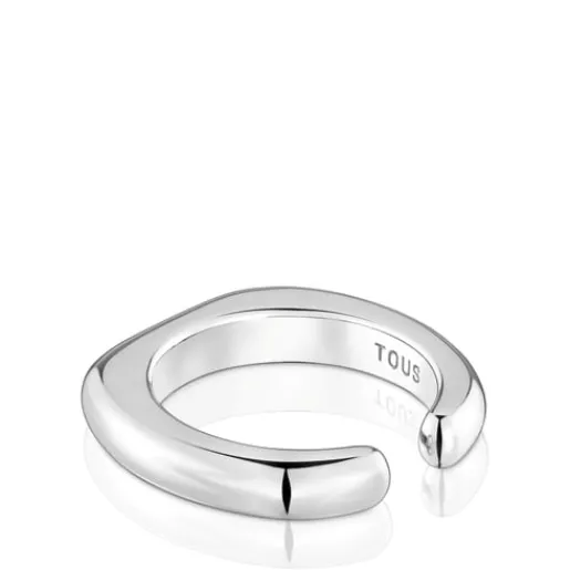 Anillo abierto de plata Line^TOUS New