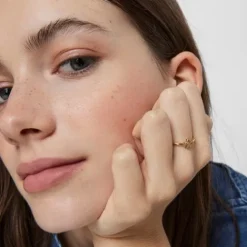 Anillo de oro y diamantes motivo trébol Good Vibes^TOUS Discount