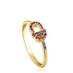 Anillo de oro y gemas MANIFESTO^TOUS Sale