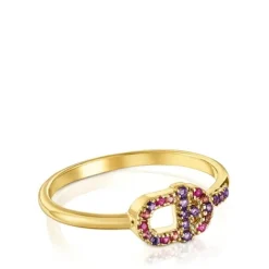 Anillo de oro y gemas MANIFESTO^TOUS Sale