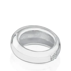 Anillo de plata abombado Warm^TOUS Best