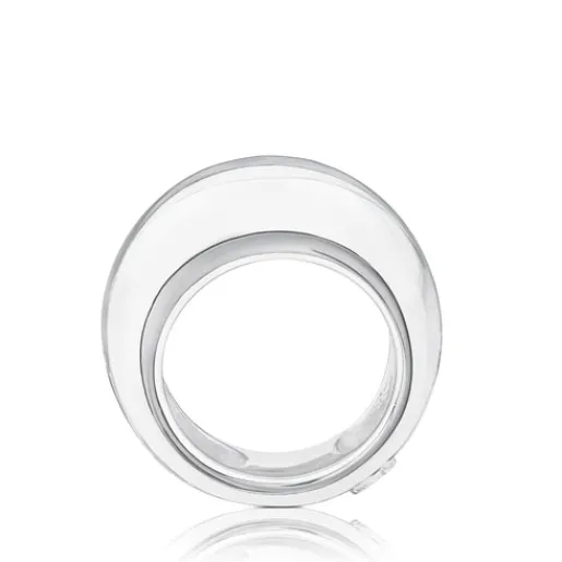 Anillo de plata abombado Warm^TOUS New