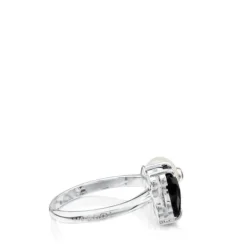 Anillo de plata, ónix, perla cultivada y espinela Erma^TOUS Outlet