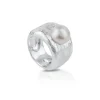 Anillo de plata y perla cultivada Duna^TOUS