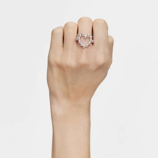 Anillo grande de plata corazón Sugar Party^TOUS Outlet
