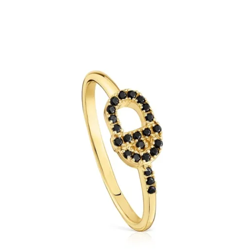 Anillo pequeño de oro y espinelas MANIFESTO^TOUS Discount