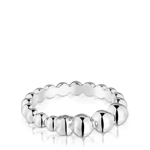 Anillo pequeño de plata Sugar Party^TOUS