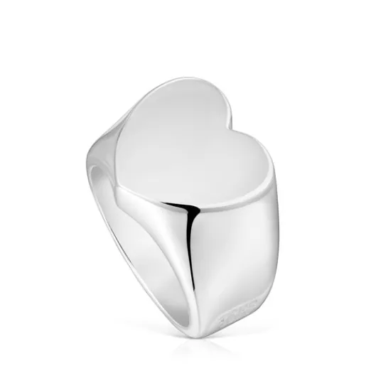Anillo sello de plata corazón Sweet Dolls^TOUS Hot