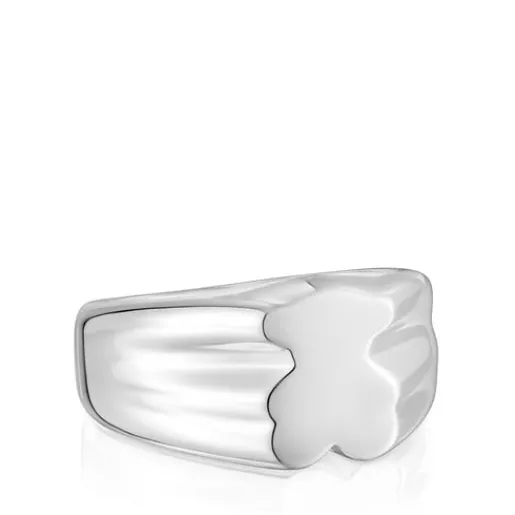 Anillo sello de oso 10 mm Sweet Dolls^TOUS Discount