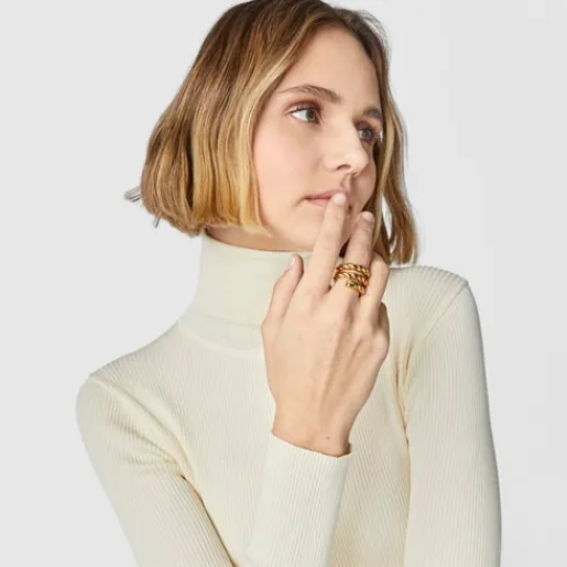 Anillo triple trenzado Twisted^TOUS Outlet