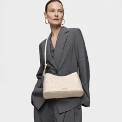 Bandolera grande beige Kaos Mini Lines^TOUS Hot