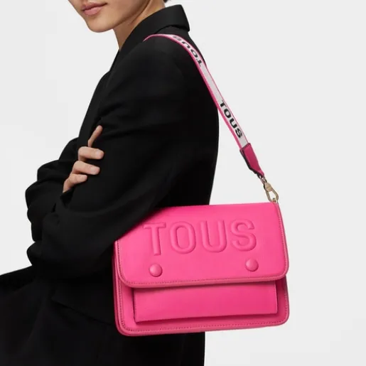 Bandolera mediana Audree fucsia La Rue^TOUS Discount