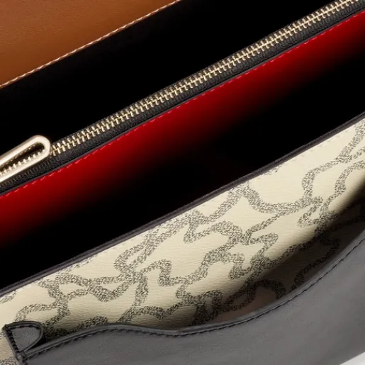 Bandolera mediana Audree beige Kaos Icon^TOUS Outlet
