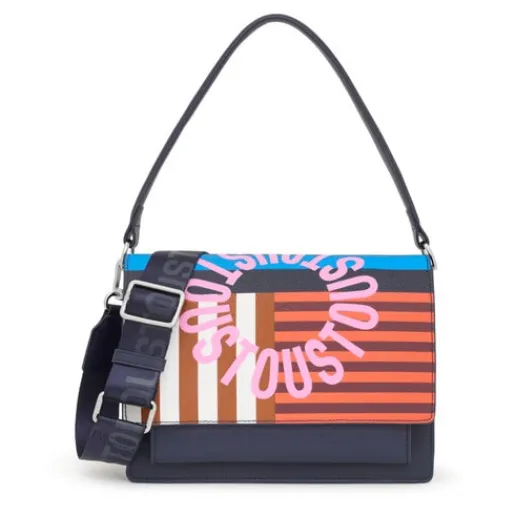 Bandolera mediana Audree marino Hanna^TOUS Online
