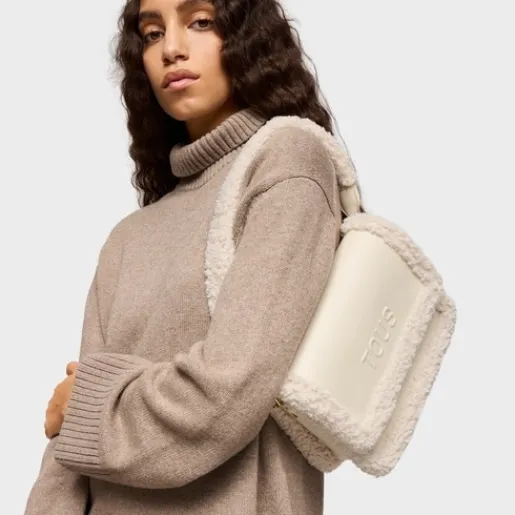 Bandolera mediana beige Audree Warm^TOUS Discount