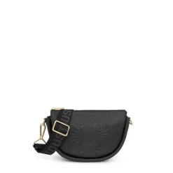 Bandolera mediana de piel negra Miranda^TOUS Online