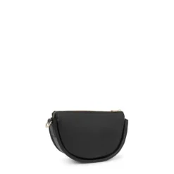 Bandolera mediana de piel negra Miranda^TOUS Online