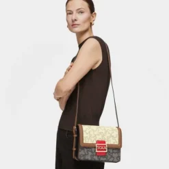 Bandolera Mediana Kaos Icon Multi Beige - Rojo^TOUS Outlet