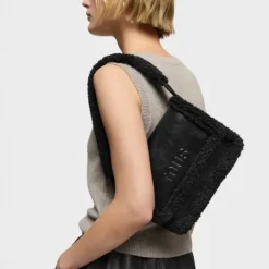 Bandolera mediana negra Audree Warm^TOUS New