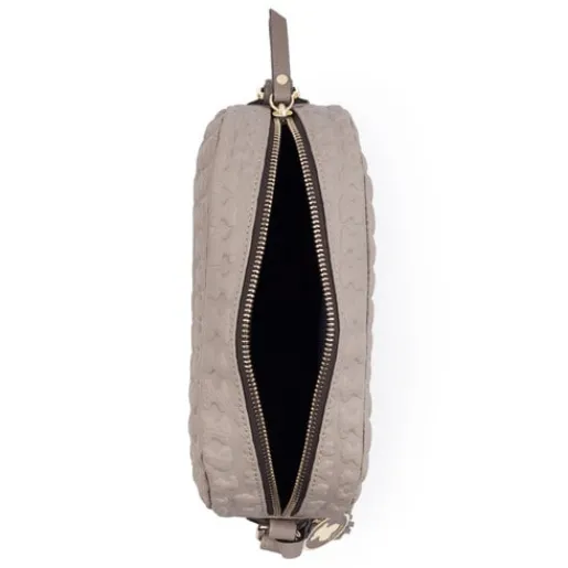 Bandolera Sherton de Piel en color topo^TOUS New