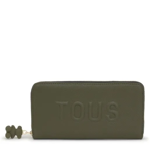 Billetera caqui Brenda^TOUS Discount