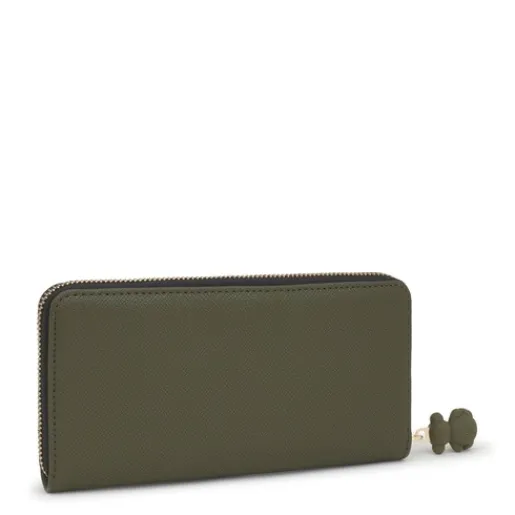 Billetera caqui Brenda^TOUS Discount