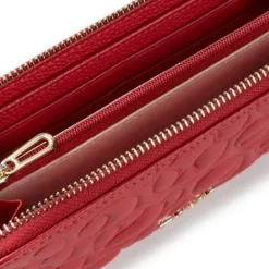 Billetera de piel roja Greta^TOUS New