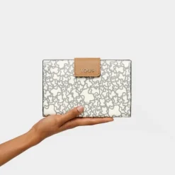 Billetera mediana Kaos Mini beige y^TOUS Outlet
