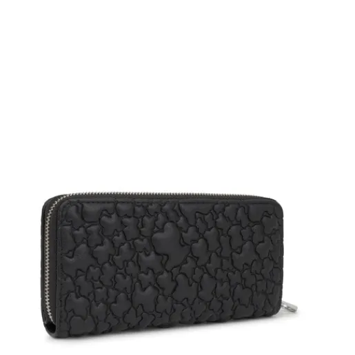 Billetera negra Puffy Bear^TOUS Hot