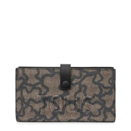 Billetera Pocket negra Kaos Icon^TOUS New