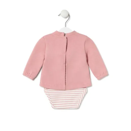 Body con camiseta de bebé Classic rosa^TOUS Clearance