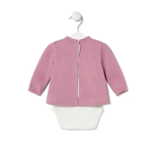 Body con jersey de bebé Trend rosa^TOUS Best
