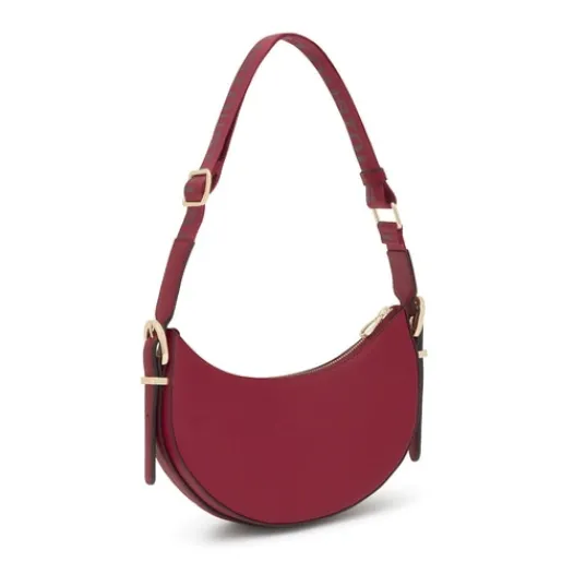 Bolso de hombro bandolera mediano granate Brenda^TOUS Discount