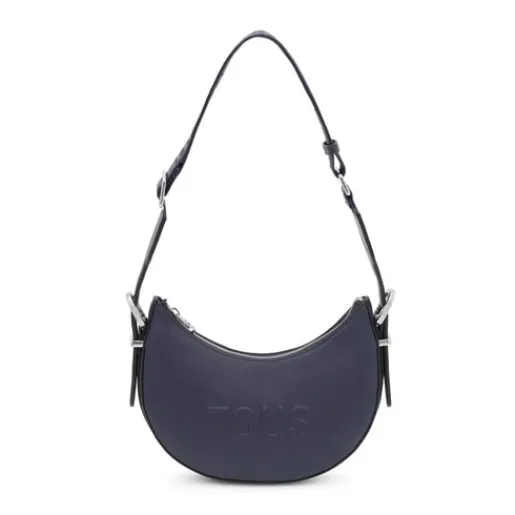 Bolso de hombro mediano marino Brenda^TOUS Outlet