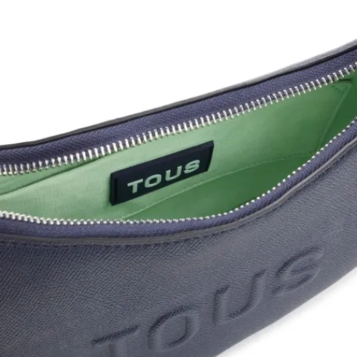 Bolso de hombro mediano marino Brenda^TOUS Outlet