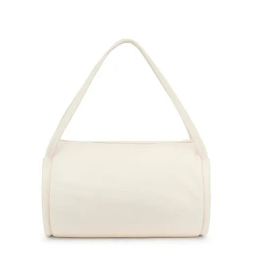 Bolso Duffle mediano de piel Miranda^TOUS Outlet