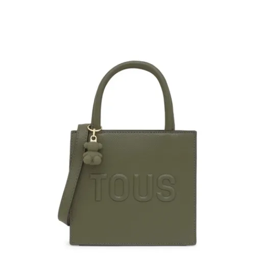 Bolso mini cube caqui Brenda^TOUS Discount