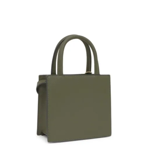 Bolso mini cube caqui Brenda^TOUS Discount
