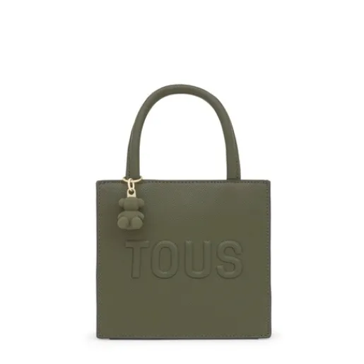Bolso mini cube caqui Brenda^TOUS Discount