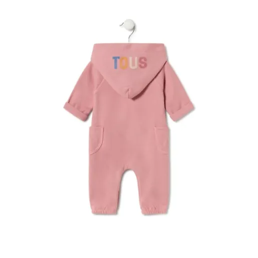 Buzo con capucha de bebé Icon rosa^TOUS Online