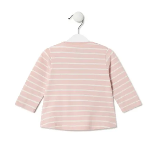 Camiseta a rayas Casual rosa^TOUS Sale