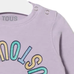 Camiseta logo circular Casual lila^TOUS Sale
