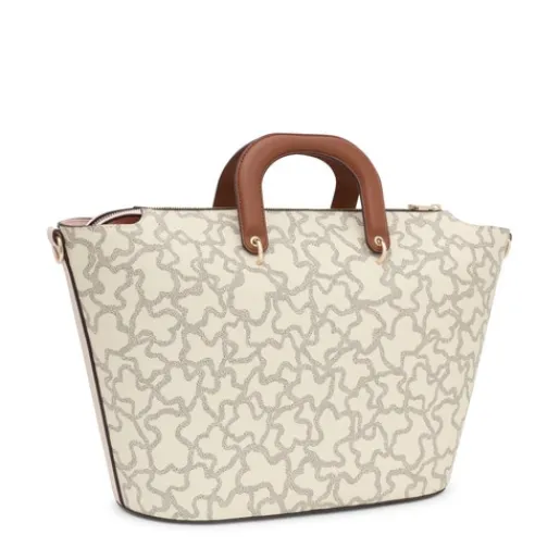 Capazo grande beige Kaos Icon^TOUS Sale