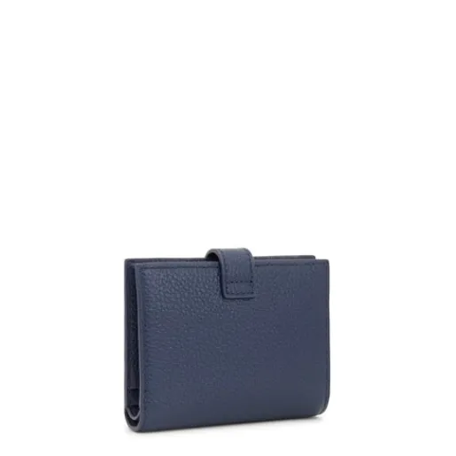 Cartera Flap de piel marino Miranda^TOUS New